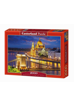 Puzzle 2000 Budapeszt o zmierzchu CASTOR