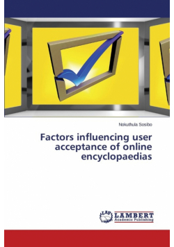 Factors influencing user acceptance of online encyclopaedias