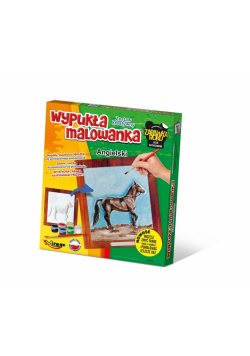 Wypukła malowanka Konie - Angielski