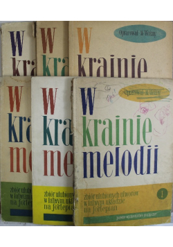 W krainie melodii tom 1 do 6