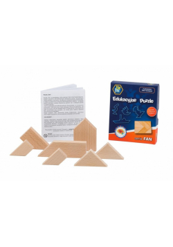 Puzzle drewniane - seria FAN