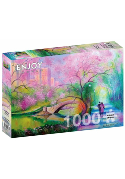 Puzzle 1000 Spacer w miejskim parku