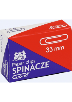 Spinacze R-33 (100szt*10) GRAND