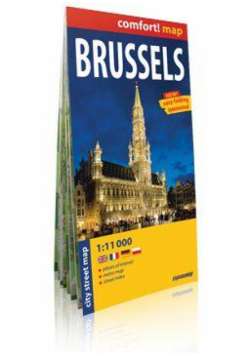 Comfort! map Brussels (Bruksela) plan miasta