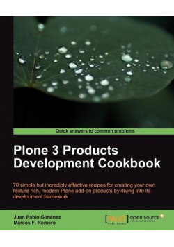 Plone 3 Products Development Cookbook