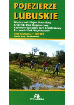 Mapa tur. Pojezierze Lubuskie 1:100 000