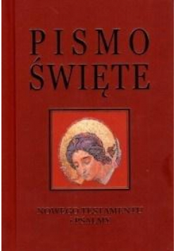 Pismo Święte NT i psalmy - bordo, złocony