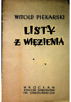 Listy z więzienia