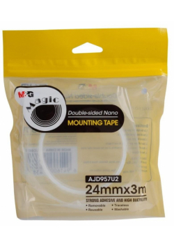 Taśma Nano Tape dwustronna przezroczysta 24mmx3m