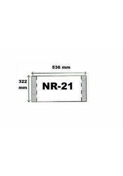 Okładka na atlas regulowana nr 21 (25szt) NARNIA