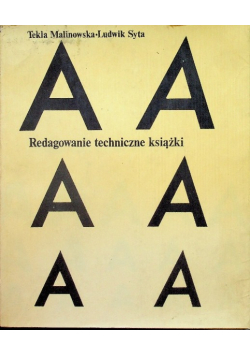 Redagowanie techniczne książki