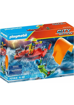 Playmobil - na ratunek łodzią motorową