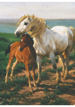 Karnet 17x14cm z kopertą Mother and Son