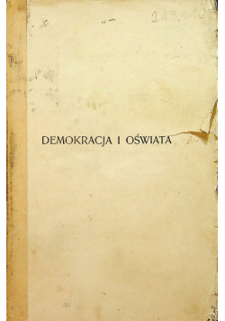 Demokracja i oświata 1906 r