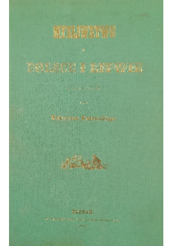 Myślistwo w Polsce i Litwie reprint z 1865 r