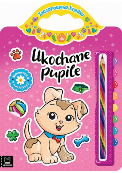 Ukochane pupile Malowanka z naklejkami Zaczarowana kredka