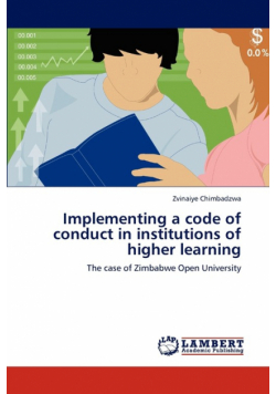 Implementing a Code of Conduct in Institutions of Higher Learning