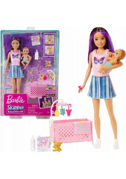 Barbie Skipper zestaw opiekunka HJY34