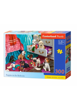 Puzzle 300 Puppies in the Bedroom CASTOR
