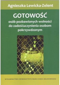 Gotowość osób pozbawionych wolności do...