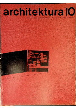 Architektura Nr 10 / 1972