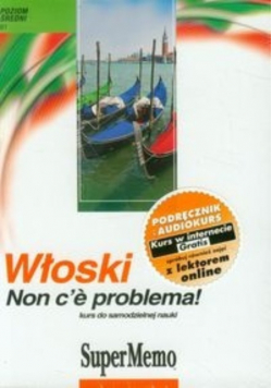 Włoski Non c  e problema Poziom średni z CD nowa