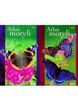 Atlas motyli Tom 1 i 2
