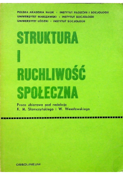 Struktura i ruchliwość społeczna