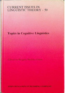 Topics in Cognitive Linguistics