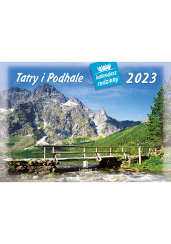 Kalendarz rodzinny 2023 WL05 Tatry i Podhale