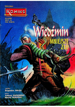 Komiks nr 10 / 1993 Wiedźmin mniejsze zło