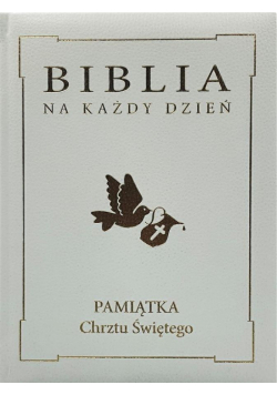 Biblia na każdy dzień. Chrzest złoto
