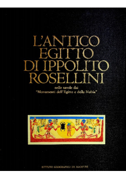 Lantico Egitto di Ippolito Rosellini