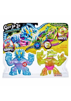 Goo Jit Zu - figurki Dino X-Ray Tritops vs. Shredz