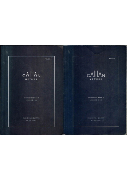 Callan Method Student's Book Tom I i II