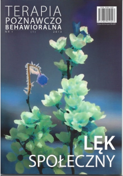 Terapia poznawczo behawioralna Nr 1
