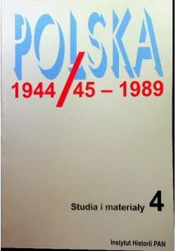 Polska 1944 / 454 - 1989 Nr 4