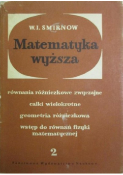 Matematyka Wyższa Tom II