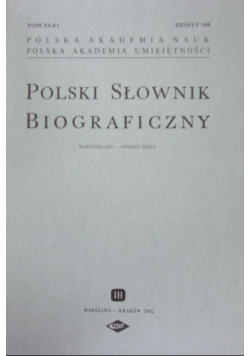 Polski słownik biograficzny zeszyt 168