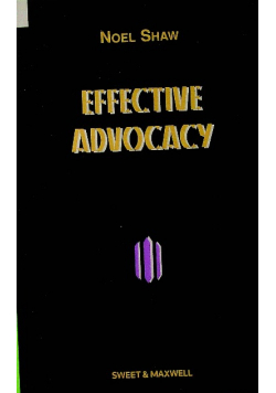 Effective Advocacy