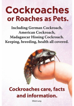 Cockroaches as Pets. Cockroaches Care, Facts and Information. Including German Cockroach, American Cockroach, Madagascar Hissing Cockroach. Keeping, B