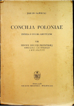 Concilia Poloniae VIII