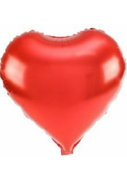 Balon foliowy serce czerwony