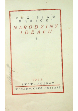 Narodziny ideału 1923 r.