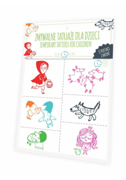 Zmywalne tatuaże dla dzieci - Postaci z bajek