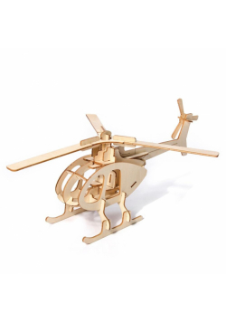 Puzzle Drewniane 3D Helikopter