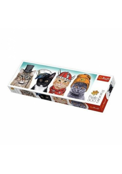 Puzzle 500 Panorama - Puszysta ekipa TREFL