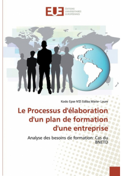Le Processus d'élaboration d'un plan de formation d'une entreprise