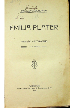 Emilia Plater 1910 r.