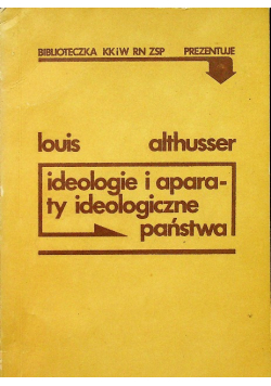 Ideologia i aparaty ideologiczne